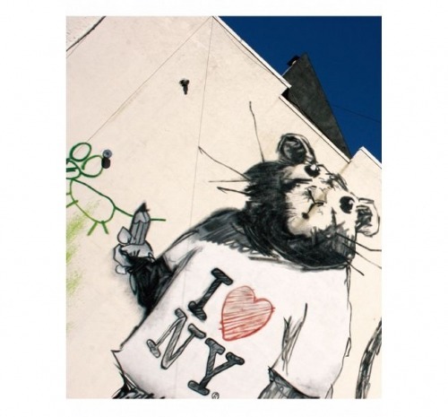 「如果塗鴉改變任何事情，這樣的改變也是違法的」 by Banksy